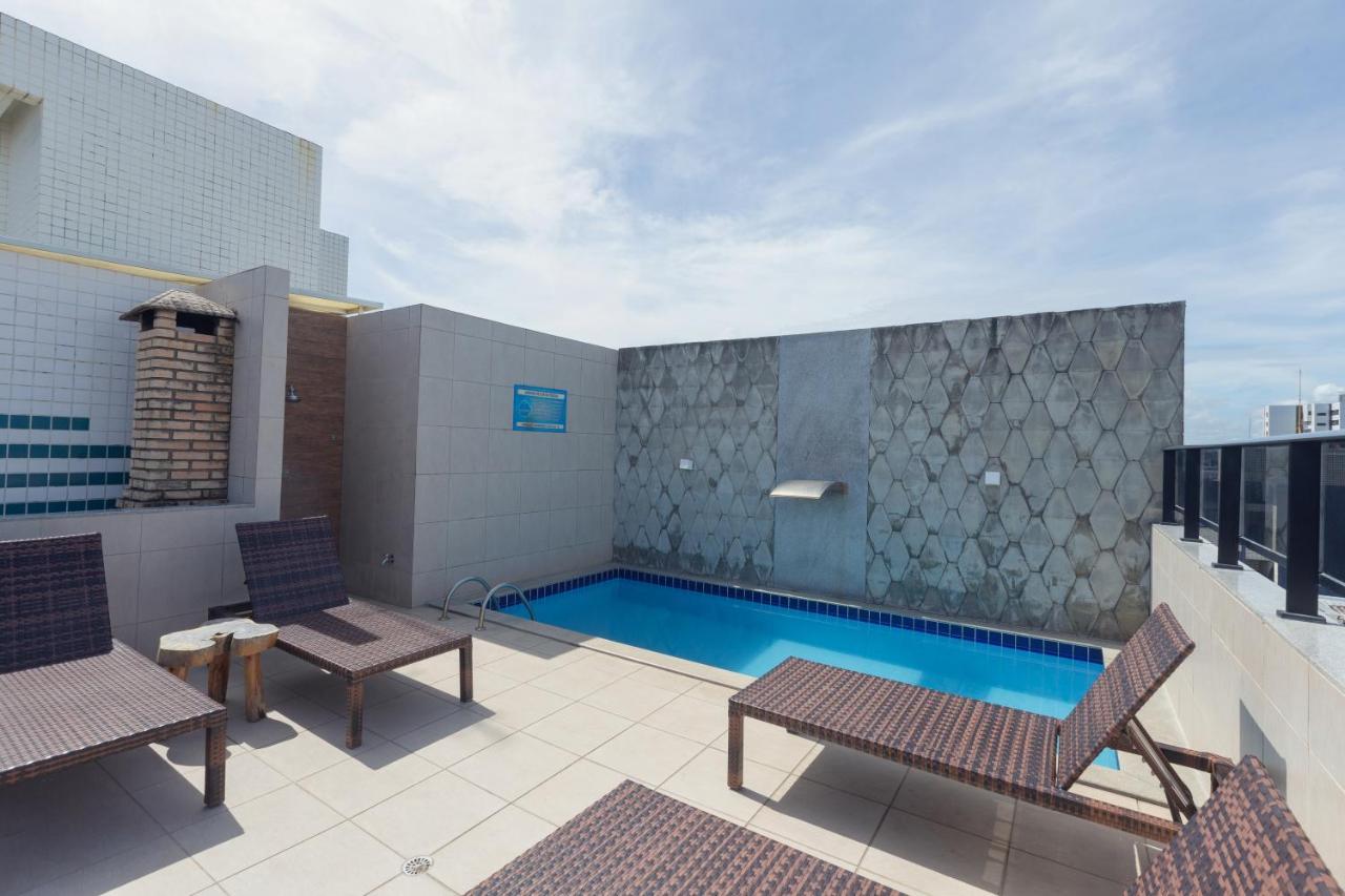 Flat Quarto E Sala C/ Vista Mar Espetacular Apartment มาเซโอ ภายนอก รูปภาพ